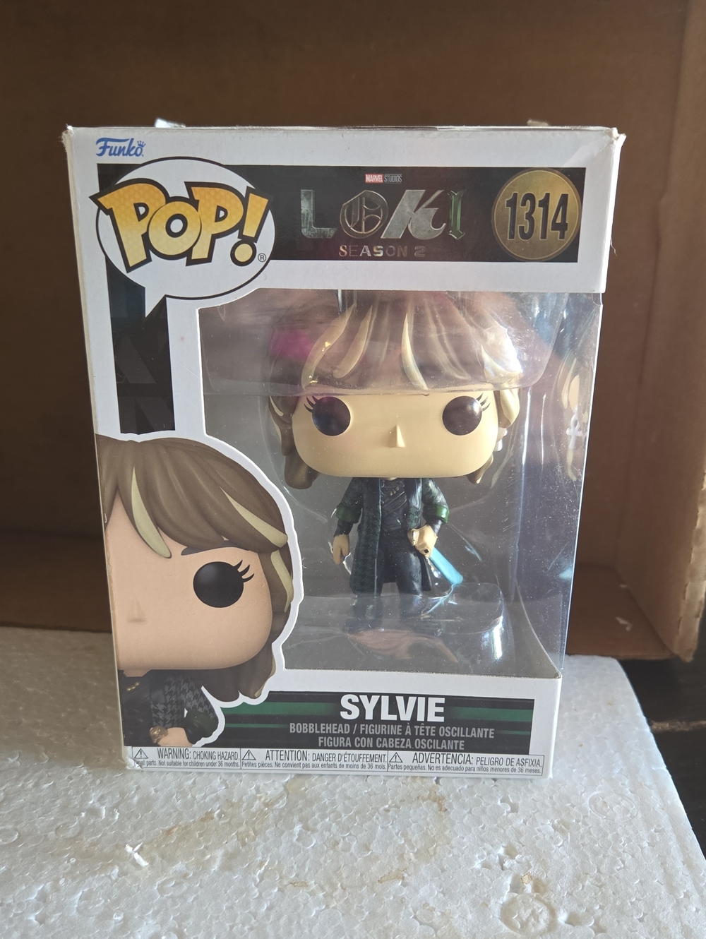 Funko Pop! Sylvie Figure — Green, Gold, Black